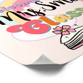 Unterrichtsraum des Lehrers Begrüßungszeichen Poster (Ecke)