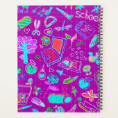 Unterrichtsstunden für personalisierte Schullehrer Planer (Rückseite)