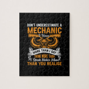 Unterschätze den Mechaniker nicht Puzzle