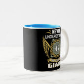 Unterschätze die Macht eines Giard nicht Zweifarbige Tasse (VorderseiteRechts)