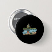 Unterschätze einen alten Mann, der in den 80ern an Button (Vorne & Hinten)