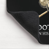 Unterschätze einen alten Mann, der Poolbillard spi Mousepad (Ecke)