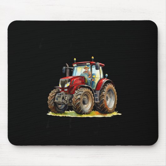 Unterschätze einen alten Mann fährt einen Traktor Mousepad (Vorne)