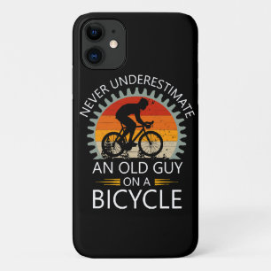 Unterschätze niemals einen alten Mann auf einem Fa Case-Mate iPhone Hülle