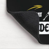 Unterschätze niemals einen alten Mann _ Badminton Mousepad (Ecke)
