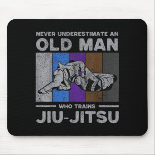 Unterschätze niemals einen alten Mann Brasilianisc Mousepad