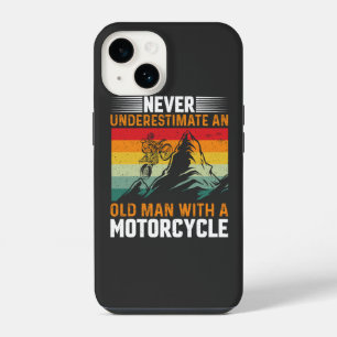 Unterschätze niemals einen alten Mann mit einem Mo iPhone 14 Hülle
