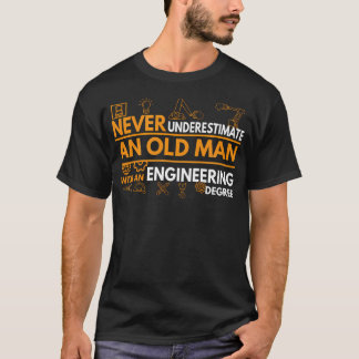 Unterschätze niemals einen alten Mann mit einem T-Shirt