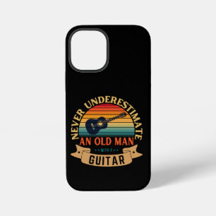 Unterschätze niemals einen alten Mann mit einer Gi iPhone 12 Mini Hülle