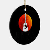 Unterschätze niemals einen alten Mann mit Gitarren Keramik Ornament (Rechts)