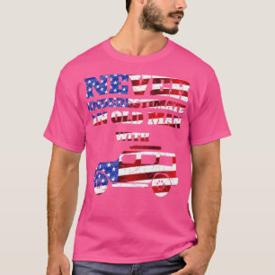 Unterschätze niemals einen alten Mann mit Jeep1 T-Shirt