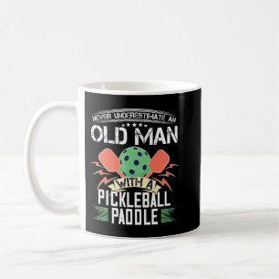 Unterschätze niemals einen alten Mann mit Pickleba Kaffeetasse