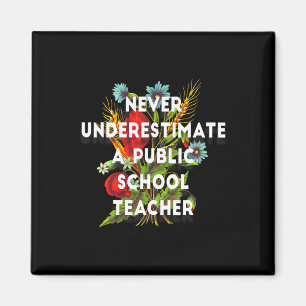 Unterschätze niemals einen Lehrer an einer öffentl Magnet