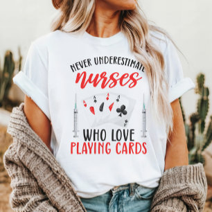 Unterschätze niemals Krankenschwestern, die gerne Tri-Blend Shirt