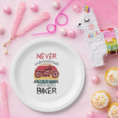 Unterschätzen Alte Fahrer nie Pappteller (Party)