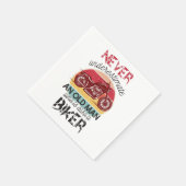 Unterschätzen Alte Fahrer nie Serviette (Ecke)