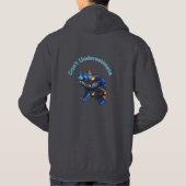 Unterschätzen Sie das T-Shirt des Drachen nicht Hoodie (Rückseite)