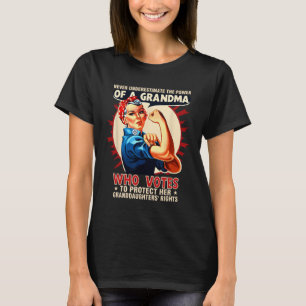 Unterschätzen Sie den Power eines Oma, das Gra wäh T-Shirt