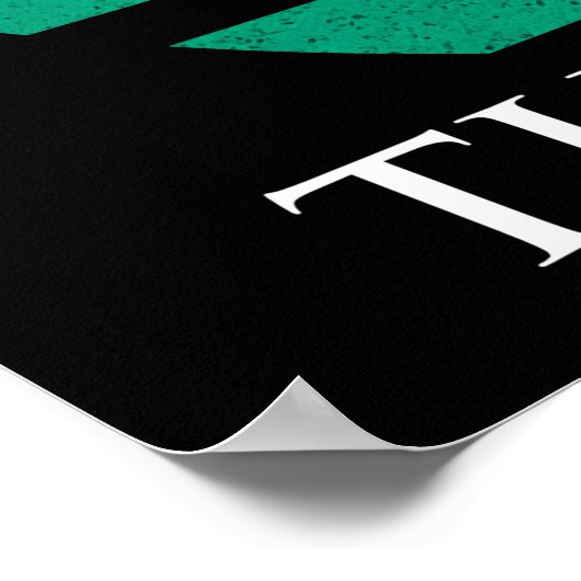 Unterschätzen Sie mich. Das wird Spaß machen Poster (Ecke)