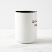 Unterschätzen Sie mich nicht Tasse (Zentrum)