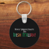 Unterschätzen Sie nie ein irisches, stolzes Herita Schlüsselanhänger (Vorderseite)