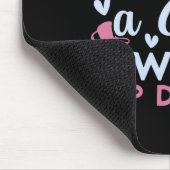 Unterschätzen Sie nie ein Mädchen, das Tänze Stech Mousepad (Ecke)