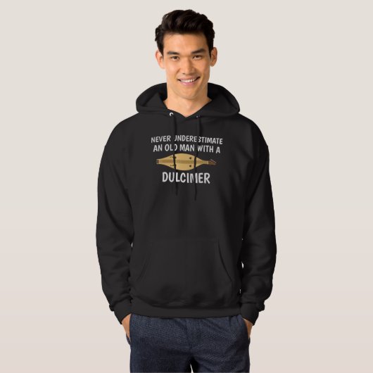 Unterschätzen Sie nie einen alten Mann Appalachian Hoodie (Vorne ganz)
