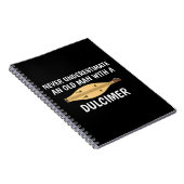 Unterschätzen Sie nie einen alten Mann Appalachian Notizblock (Rechte Seite)