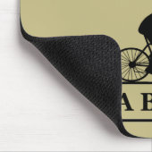 Unterschätzen Sie nie einen alten Mann auf dem Fah Mousepad (Ecke)