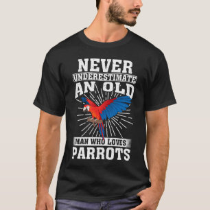 Unterschätzen Sie nie einen alten Mann, der Lieben T-Shirt