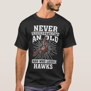 Unterschätzen Sie nie einen alten Mann, der Lieben T-Shirt