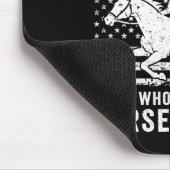 Unterschätzen Sie nie einen alten Mann, der Racing Mousepad (Ecke)