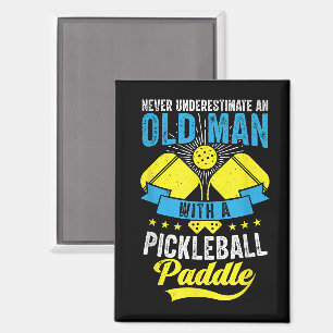 Unterschätzen Sie nie einen alten Mann mit einem P Magnet
