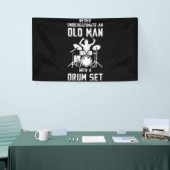 Unterschätzen Sie nie einen alten Mann mit einem T Banner (Messeveranstaltung)