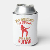 Unterschätzen Sie nie einen alten Mann mit einer B Dosenkühler (Kanne Vorderseite)