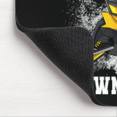 Unterschätzen Sie nie einen alten Mann mit Schneem Mousepad (Ecke)