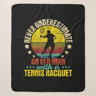 Unterschätzen Sie nie einen alten Mann - Tennisspi Sherpadecke
