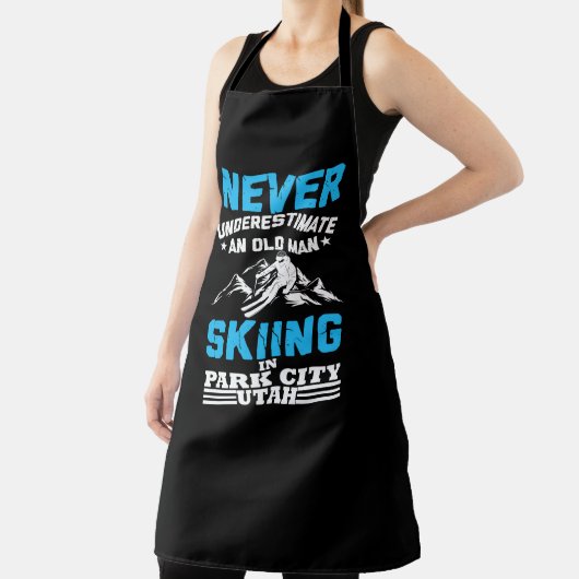 Unterschätzen Sie nie einen alten Skifahrer in Uta Schürze (InSitu)