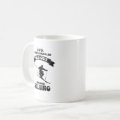 Unterschätzen Sie nie einen alten Typ, der geht Kaffeetasse (Vorderseite Links)