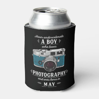 Unterschätzen Sie nie einen Jungen, der Fotografie Dosenkühler