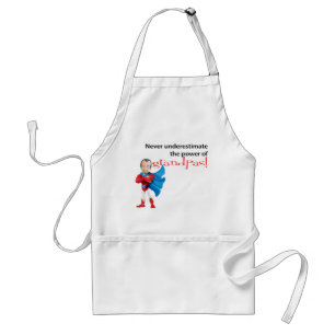 Unterschätzen Sie nie Großvater-Schürze (CA) Schürze