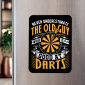 Unterschätzen Sie niemals den alten Typ, der gut i Magnet