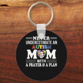 Unterschätzen Sie niemals den Gebetsplan für die A Schlüsselanhänger (Vorderseite)