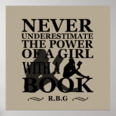 Unterschätzen Sie niemals den Power eines Buches Poster (Vorne)