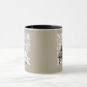 Unterschätzen Sie niemals den Power eines Buches Tasse (Zentrum)