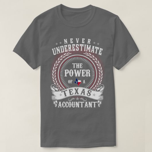 Unterschätzen Sie niemals den Power eines texanisc T-Shirt (Design vorne)