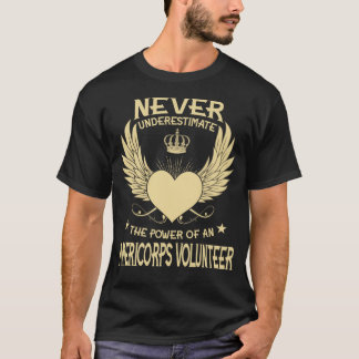 Unterschätzen Sie niemals den Power von A/A Americ T-Shirt