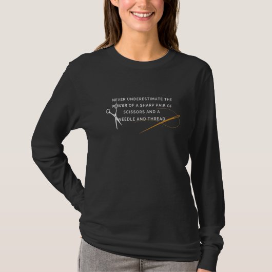 Unterschätzen Sie niemals den Power von Sharp Scis T-Shirt (Vorderseite)