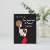 Unterschätzen Sie niemals den Power von Zubehör/DI Postkarte (Stehend Vorderseite)