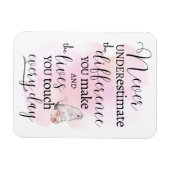 Unterschätzen Sie niemals den Unterschied, den Sie Magnet (Horizontal)